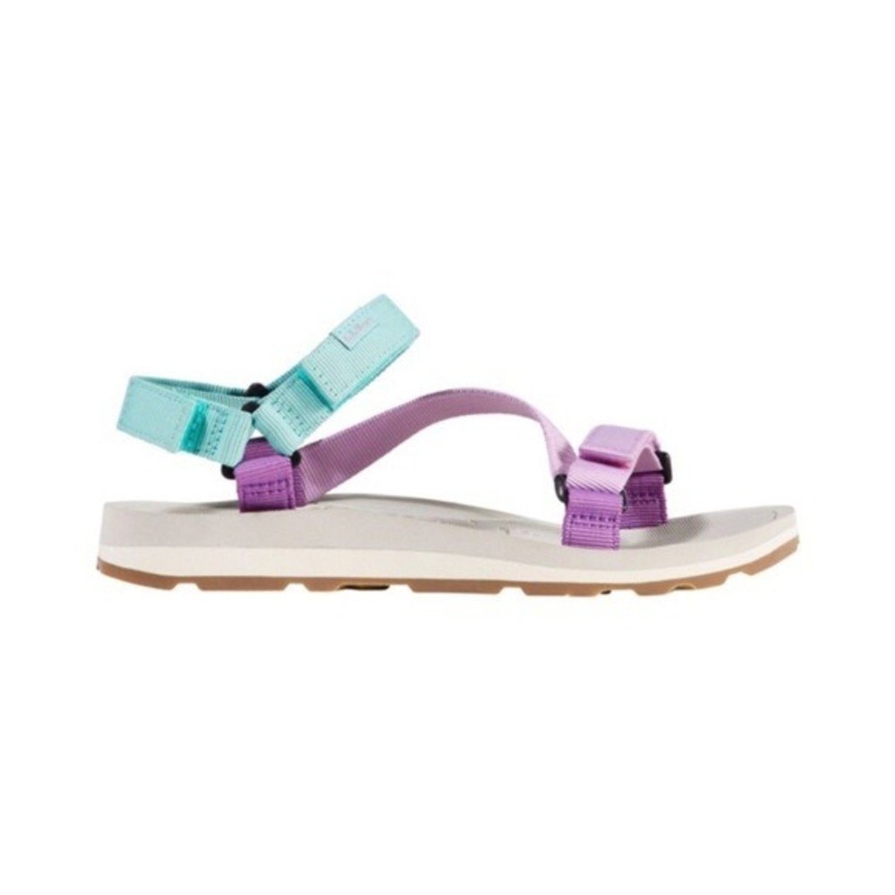 LL Bean Womens Katahdin Sport Sandals Purple Teal Strappy Hiking Shoes Size 9